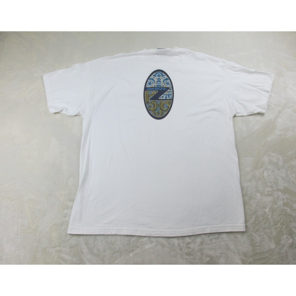 VINTAGE JIMMY'Z Shirt Mens Extra Large White Surf Skate Skateboard 90s USA*‎